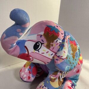 POP ART SOFT plush Elephant  Mammoth Sweetie 16" Stuffed Animal ~ Excellent cond